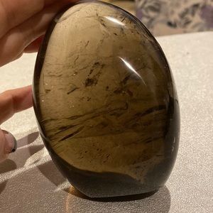 Smoky quartz free form